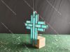 Picture of Small Eon Cross: Cathedral Wispy Sky Blue